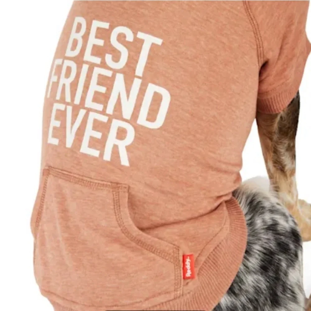NWT Best Friend Ever Dog Hoodie M